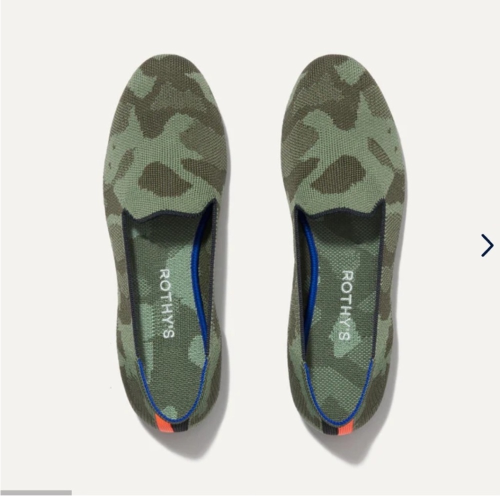 Rothy’s Green Camo Loafer‎